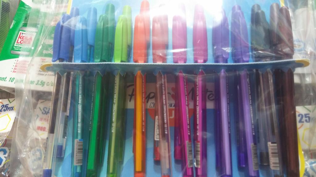 BOLSA CON 24 PLUMAS PAPERMATE