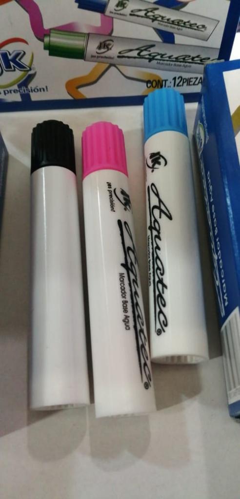 29006 MARCADOR AQUATEC A 7 PESOS CADA MARCADOR