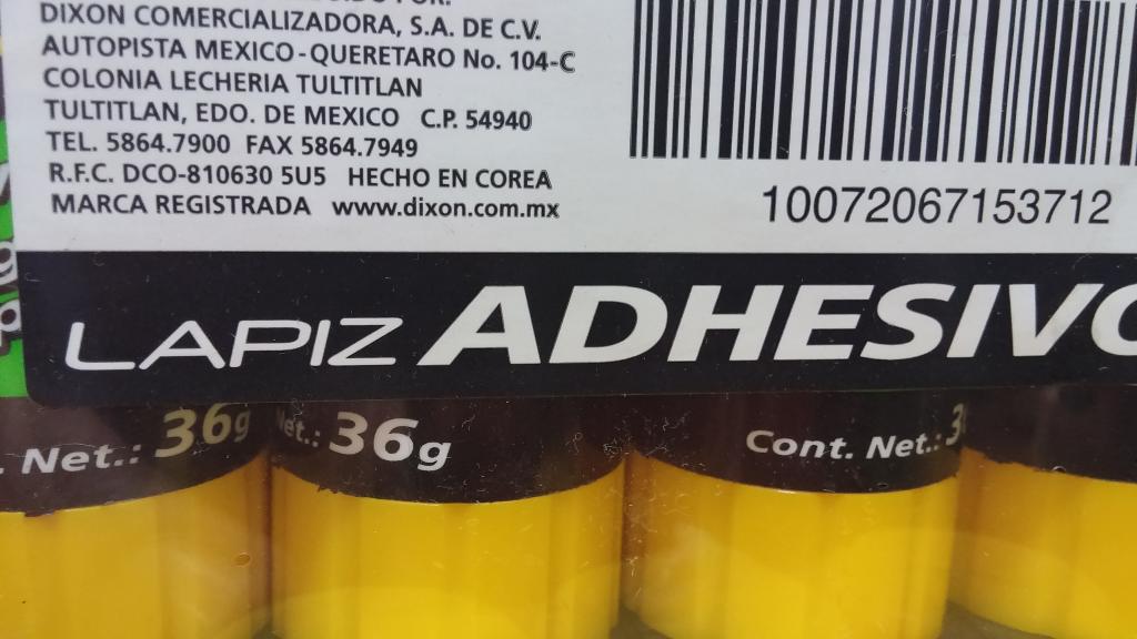 12 ADESIVO DIXON GRANDE 36 GRAMOS