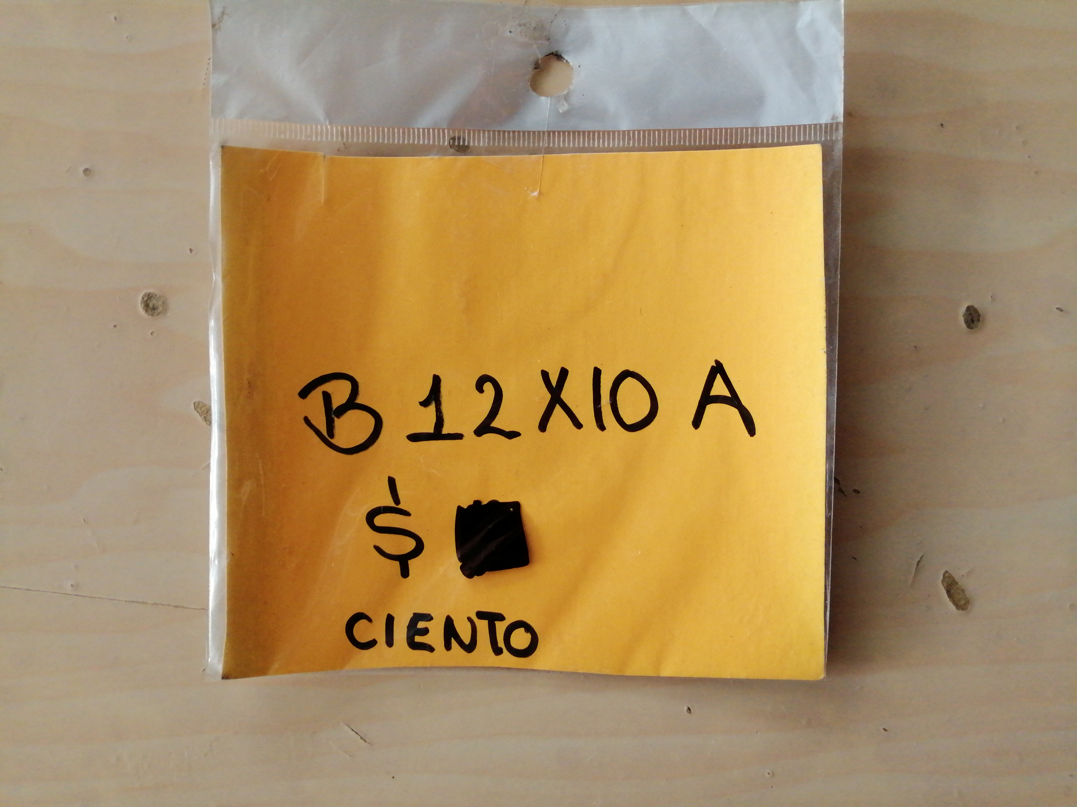 12X10CIENBOLSA DE CELOFAN 12x10 27013