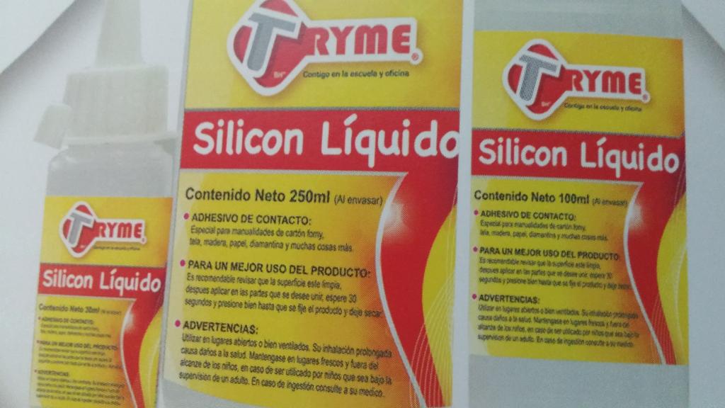 SILICON 30ML TRYME 06001 $8.00