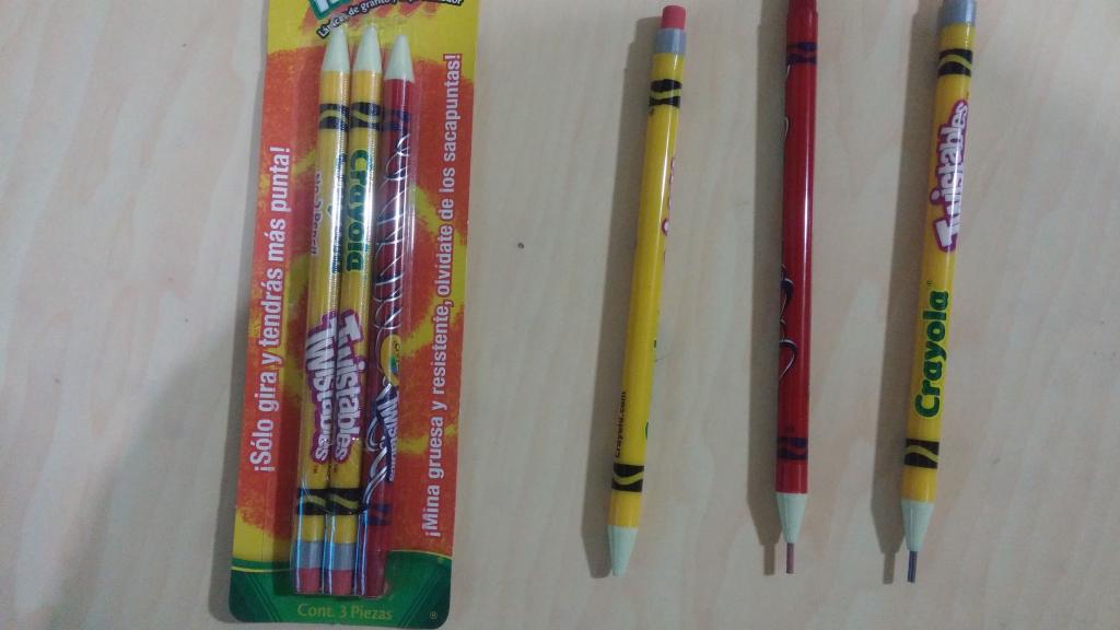 35024 JUEGO DE 3 PIEZAS 2 LAPIZ Y UN ROJO CARMIN GIRAALE