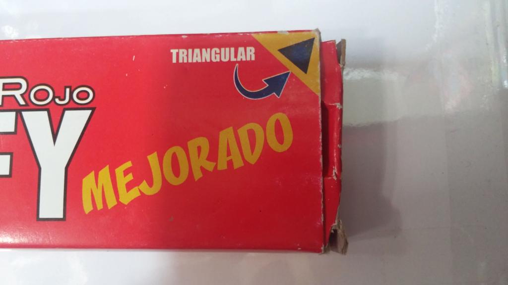 26072 CAJA12 LAPIZ ROJO CARMIN HEXAGONAL O TRIANGULAR