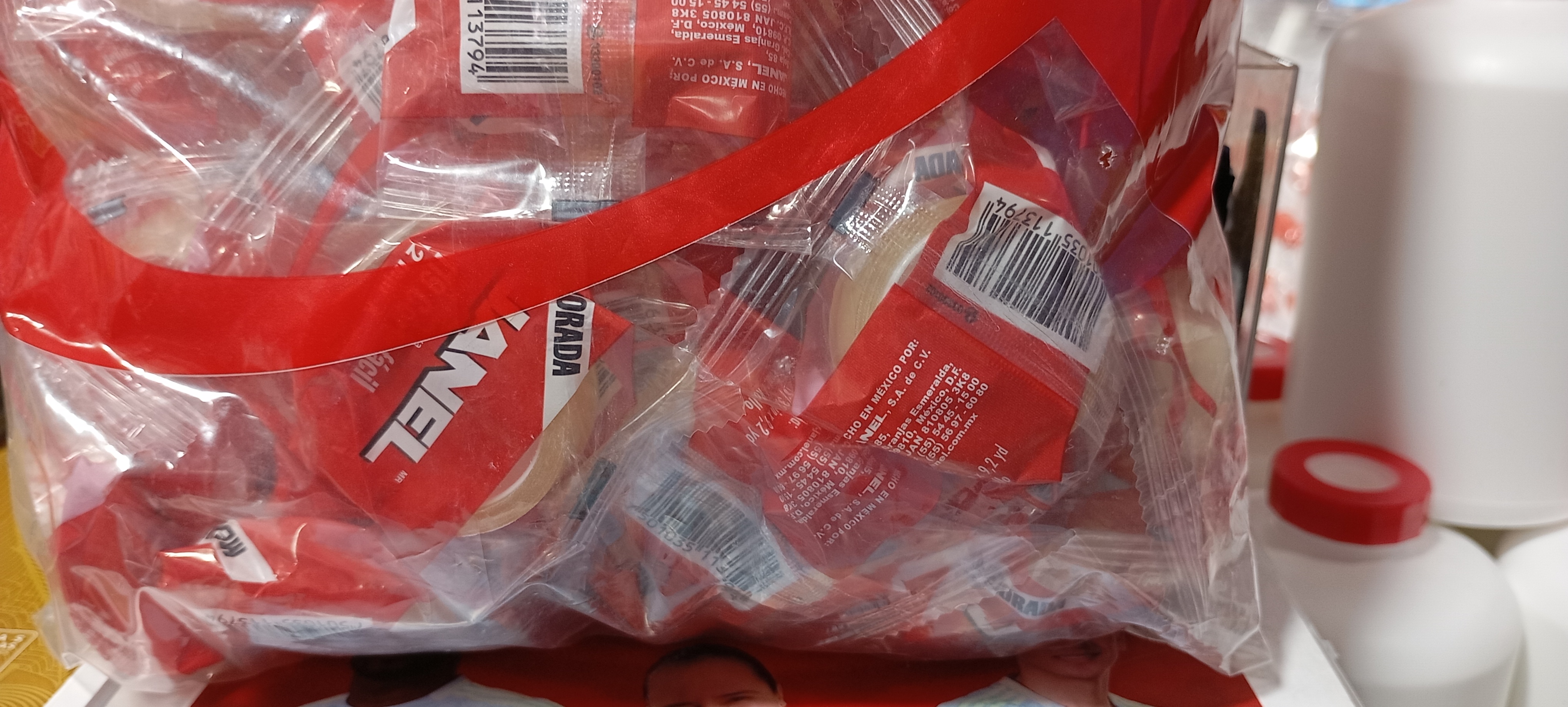 BOLSA CON 50 YUREX JANEL 12X10.