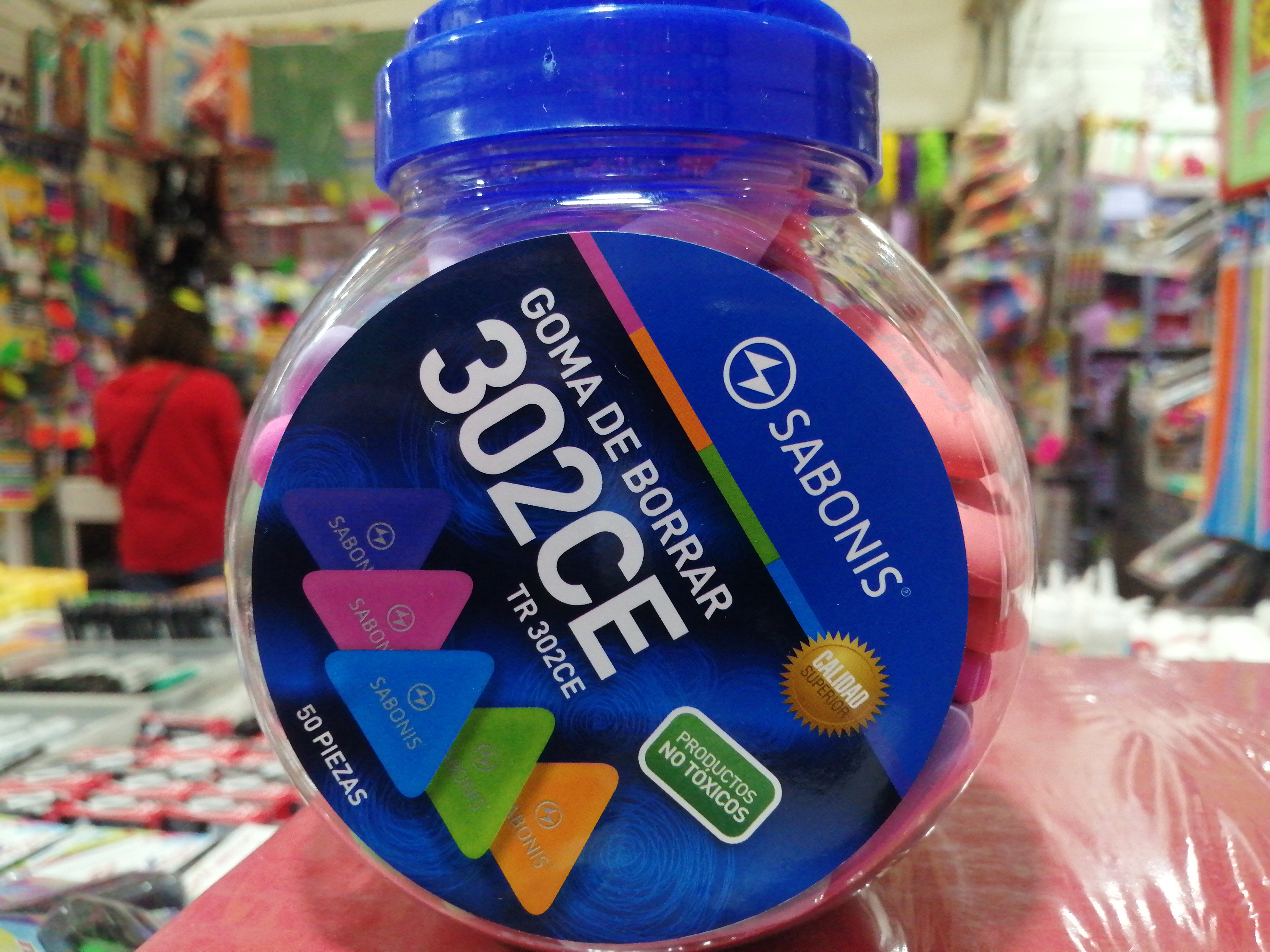 TR302CE BOTE 50 GOMAS