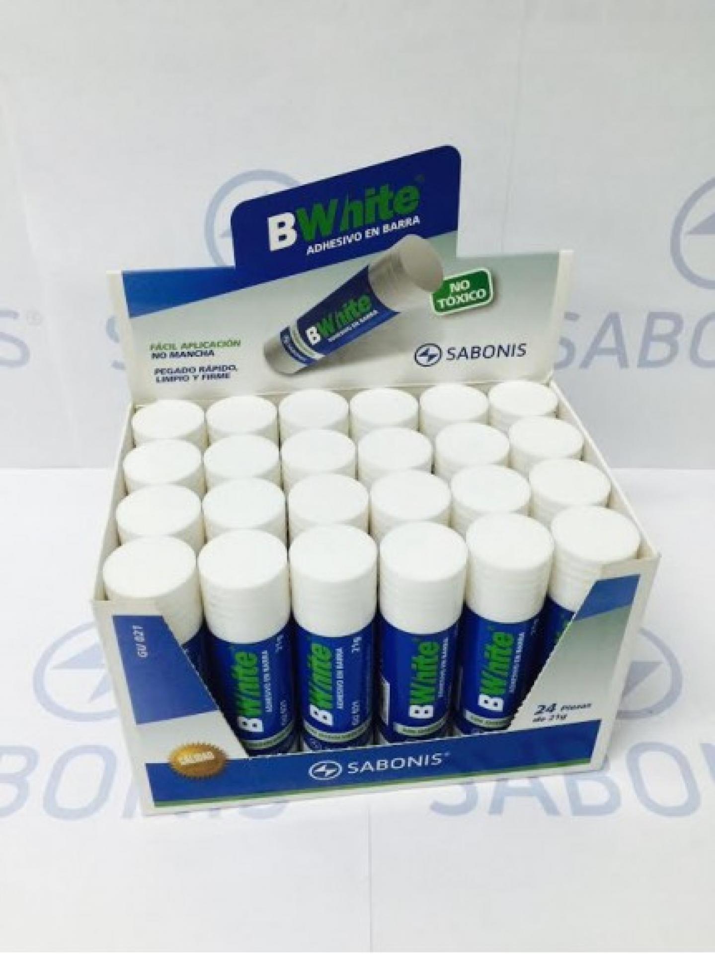 GU-021 CAJA 24 ADESIVO SABONIS 21 GRAMOS.