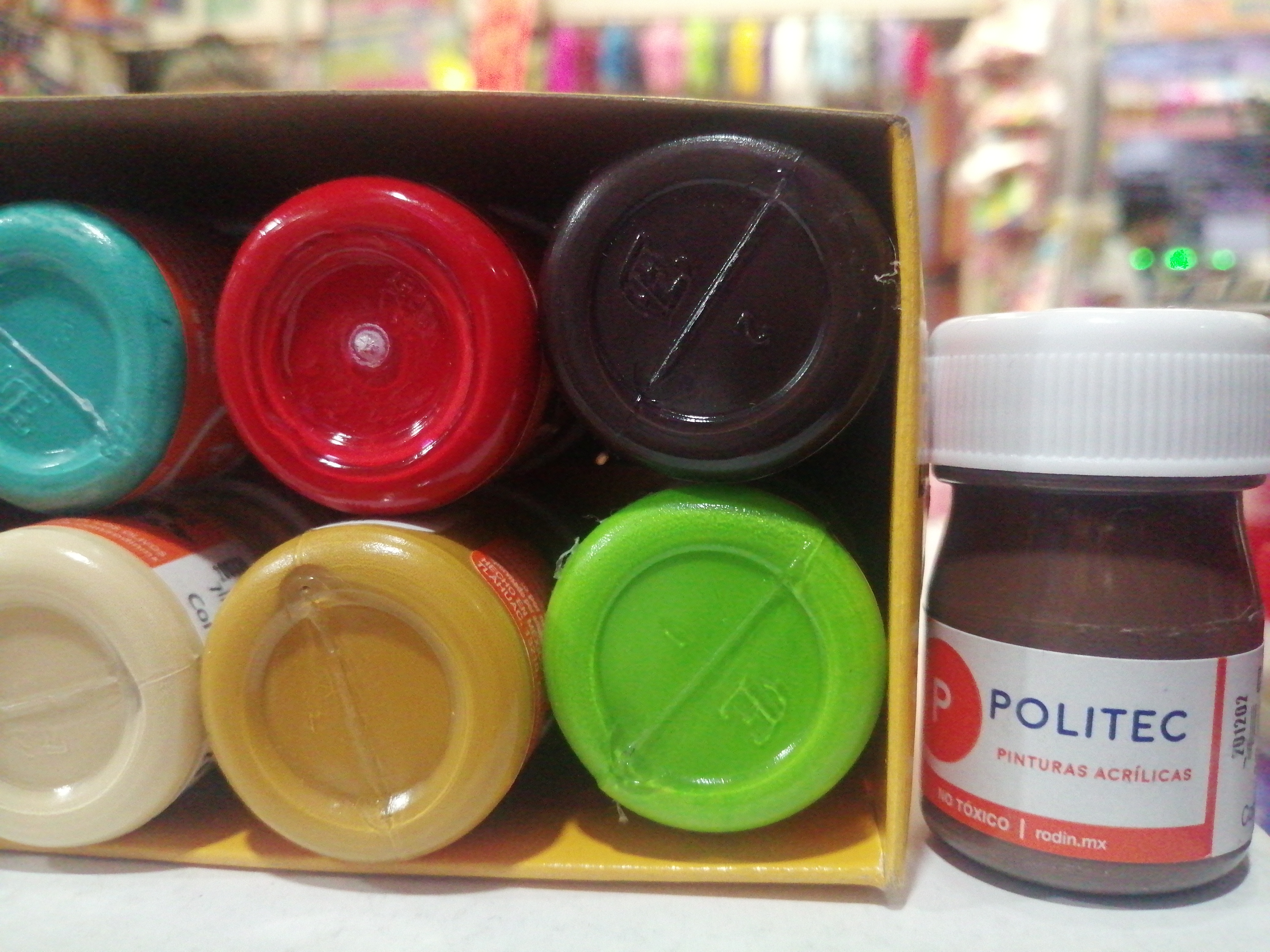 POLITEC 20 ML CAJA CON 12 PIEZAS CADA PIEZA EN 8.00