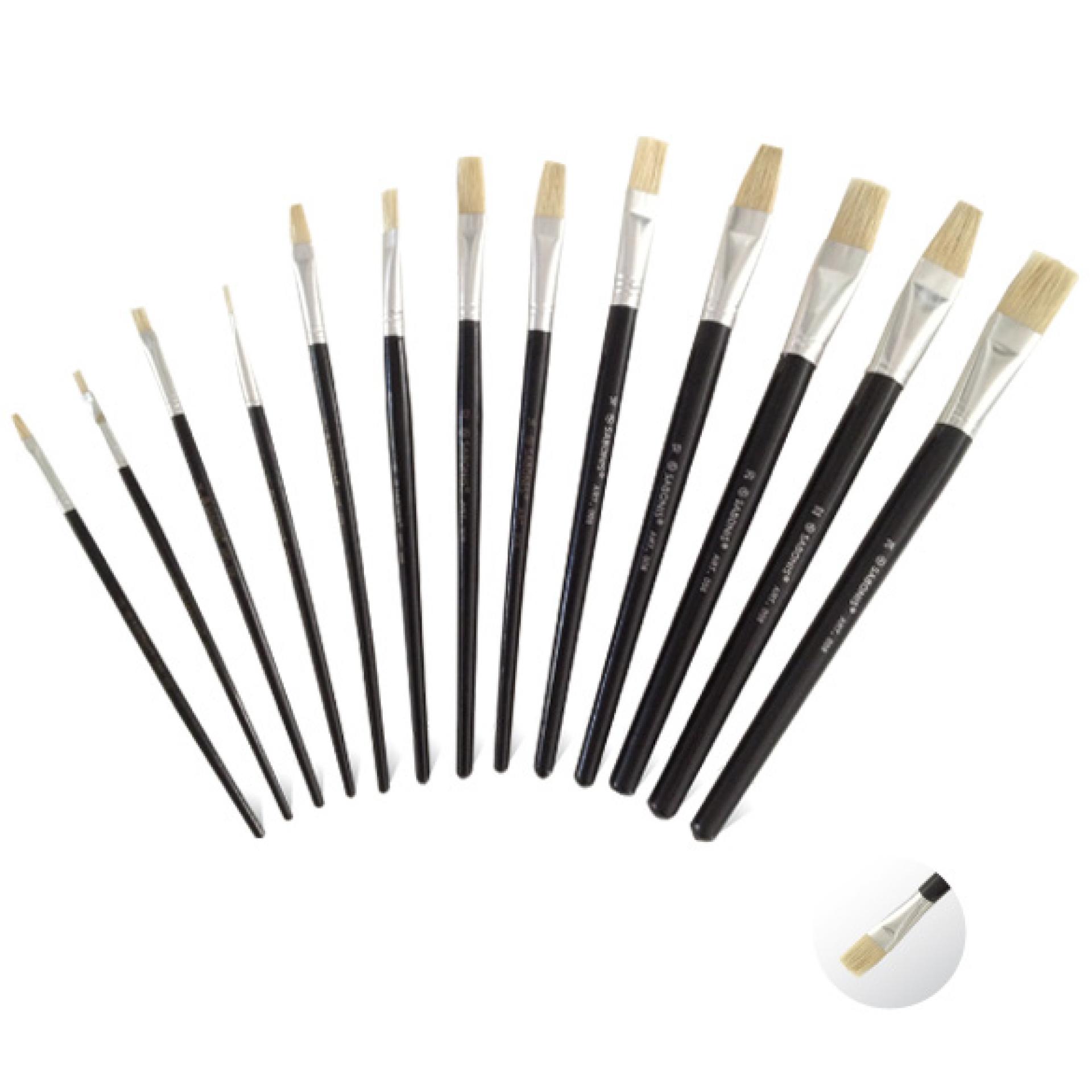 008-16 CAJA 12 PINCEL PLANO #16