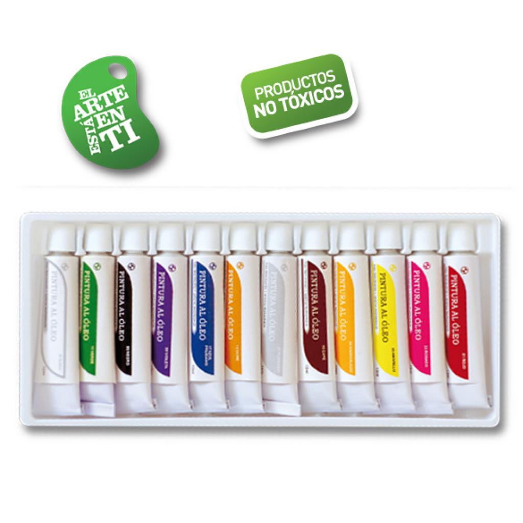 OL928 ÓLEOS SET 12 COLORES