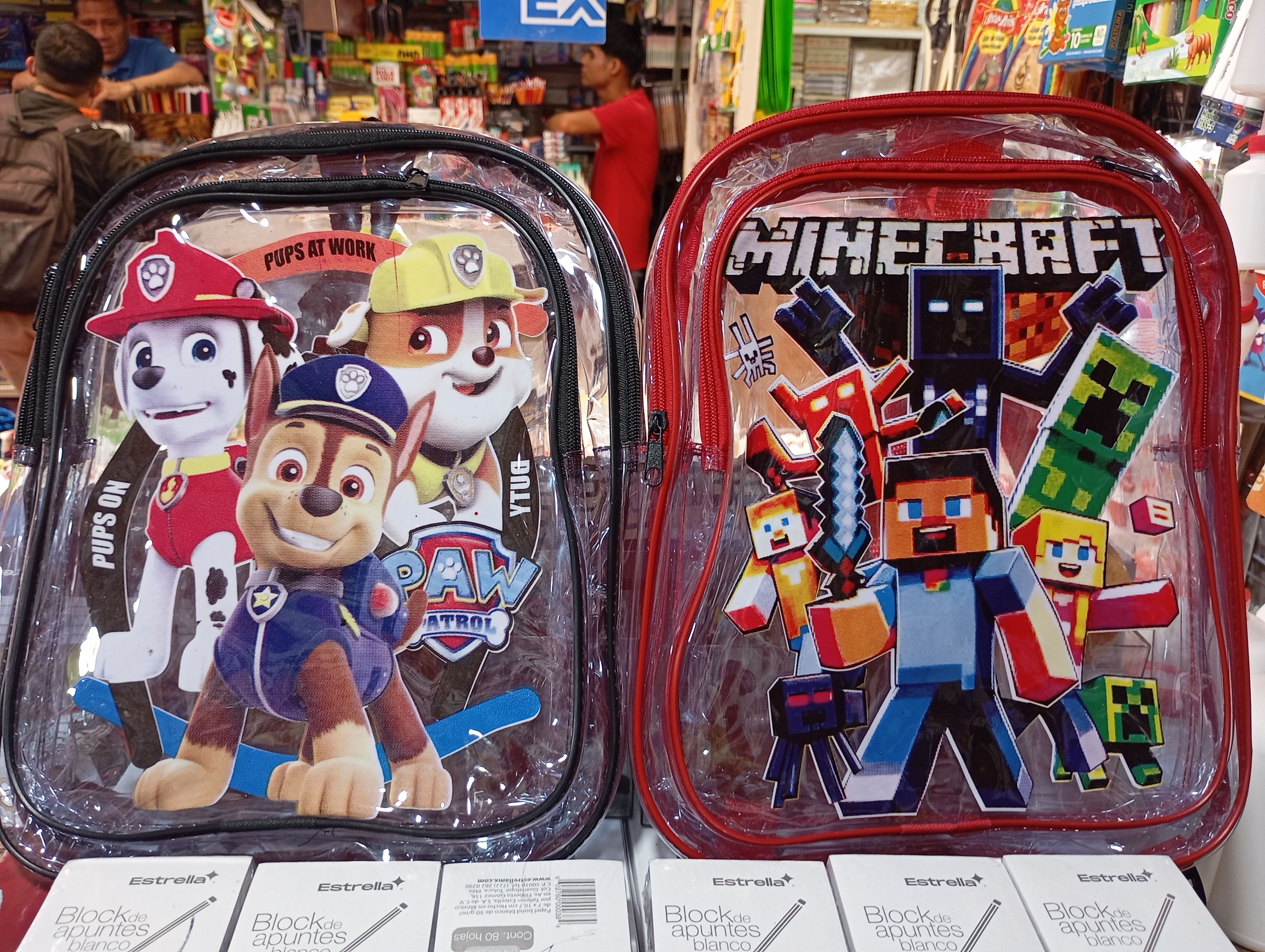 MOCHILA KINDER LE CABEN SIETE CUADERNOS PROFESIONALES