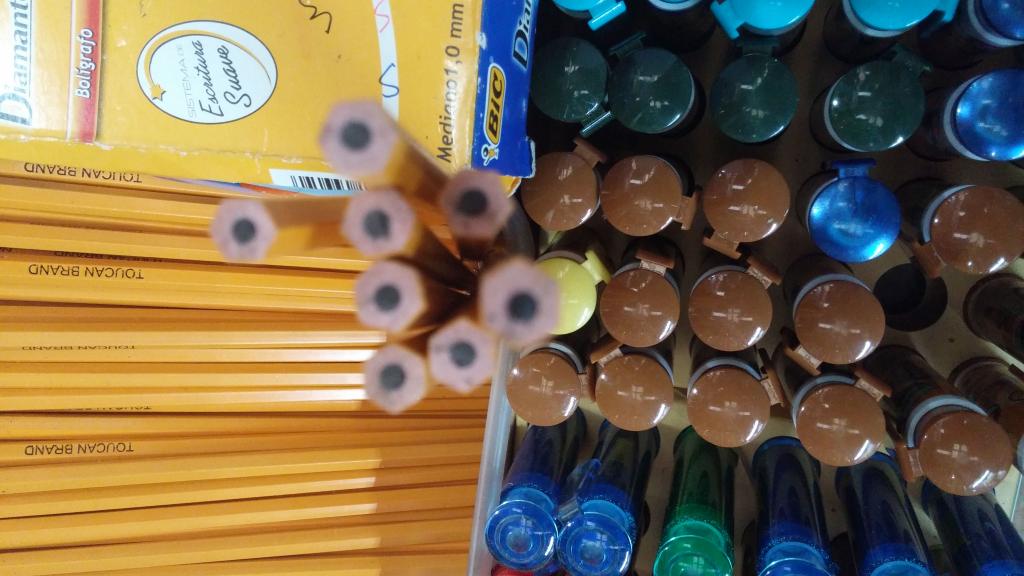 08002 CAJA 144 LAPIZ AMARILLO HEXAGONAL