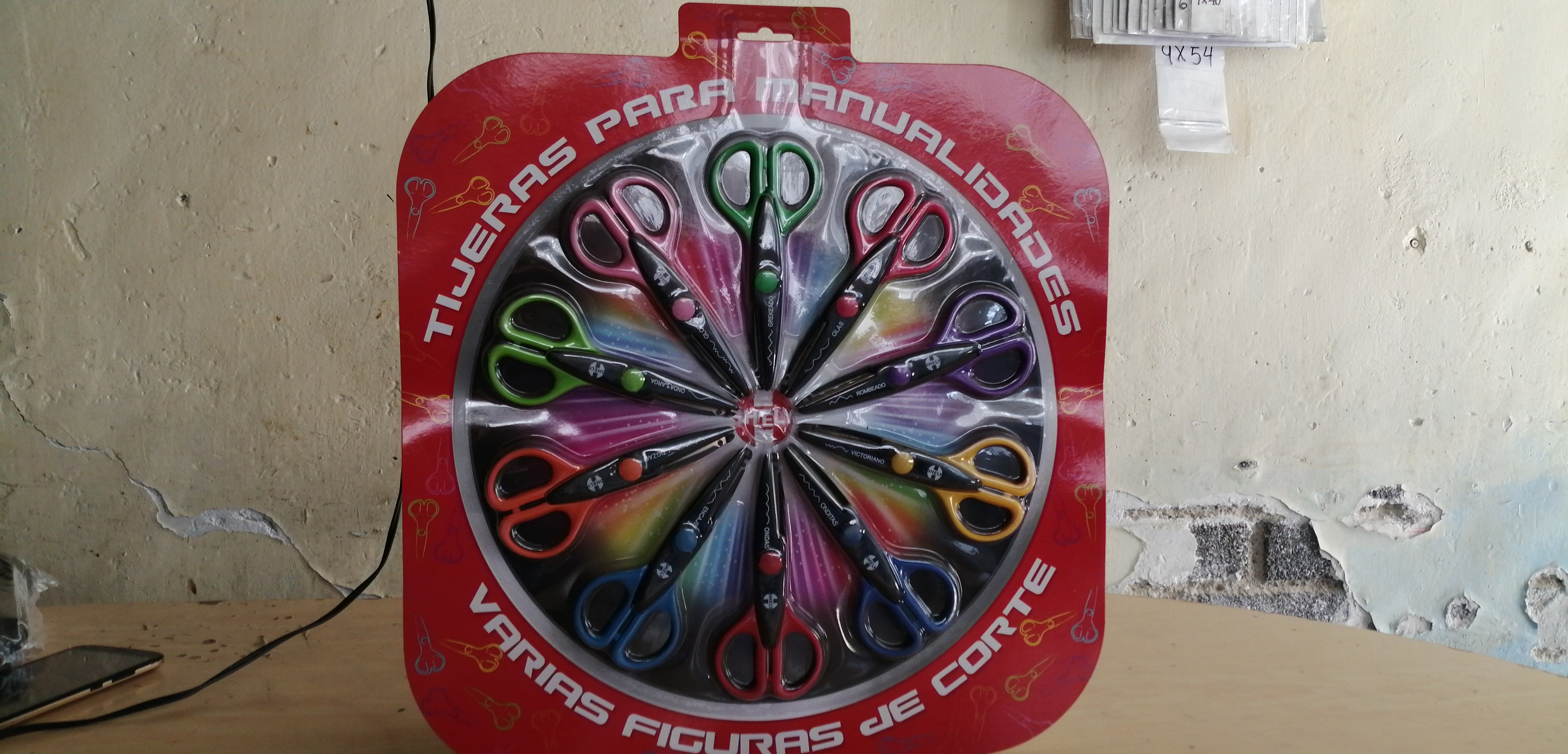 RUEDA 10 TIJERAS 10AS 40018 $120.