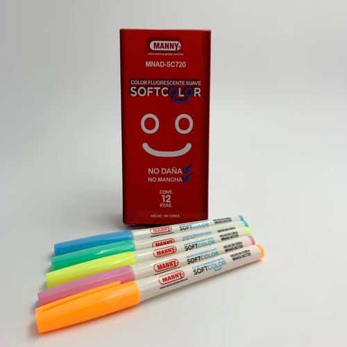 MARCATEXTO SOFTCOLOR MANY 5 TONOS FLUORESCENTES 26085
