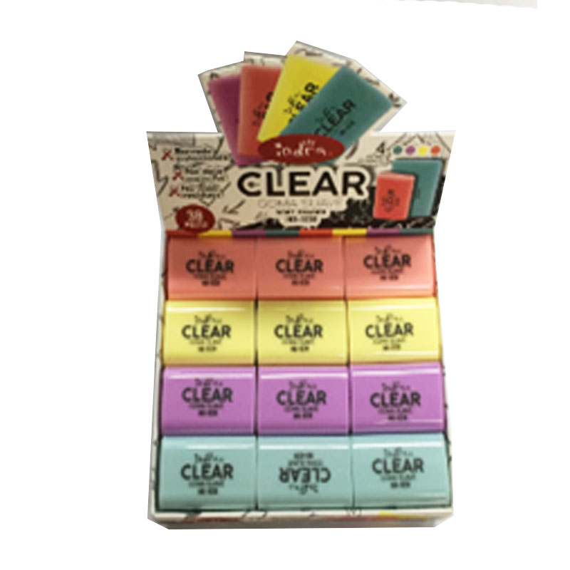 IND0230GOMASUAVE CLEA 3. 7 CMS MÍNIMO 36 PIEZAS 01085 IND0230 $2.75