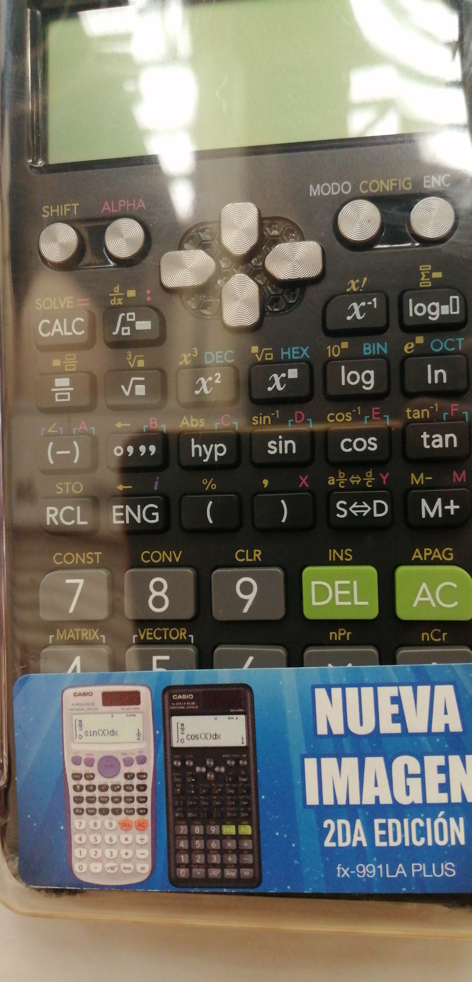 CASIO FX991 LA PLUS CALCULADORA CIENTIFICA 417 FUNCIONES