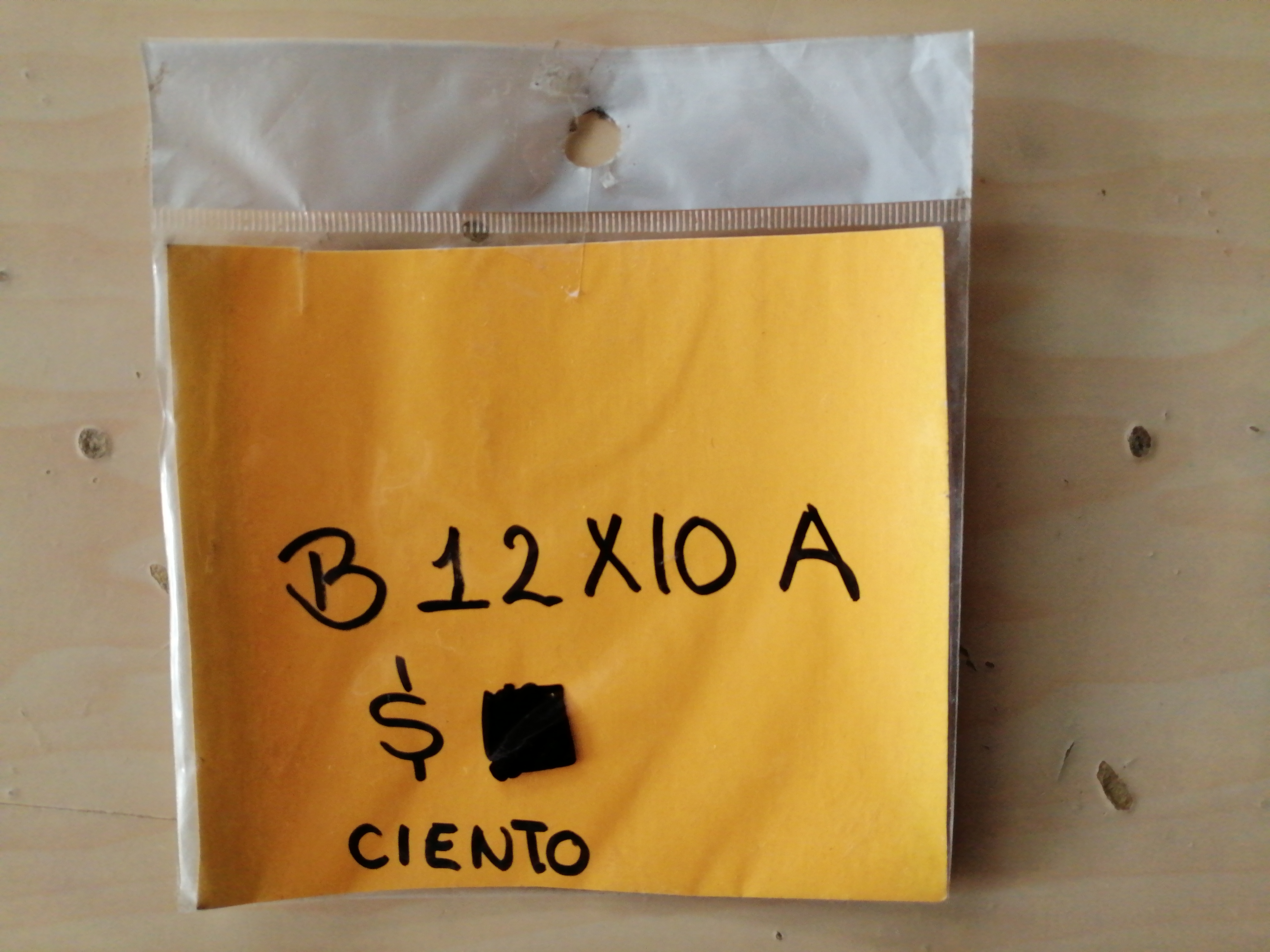 12X10CIENBOLSA DE CELOFAN 12x10 27013