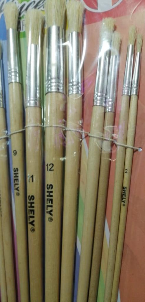 12 PINCEL MODELO 582 SHELY 40085