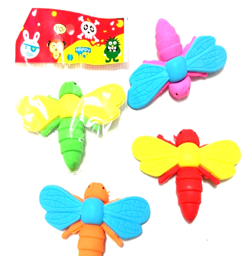GOMA LUCIÉRNAGA CK4-0521 MÍNIMO 36 GOMAS 03012 $2.50 
