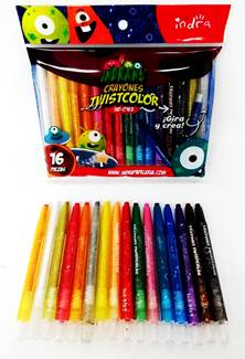 IND0163SET16CRAYÓN AUTOMÁTICO CORTO $40.00