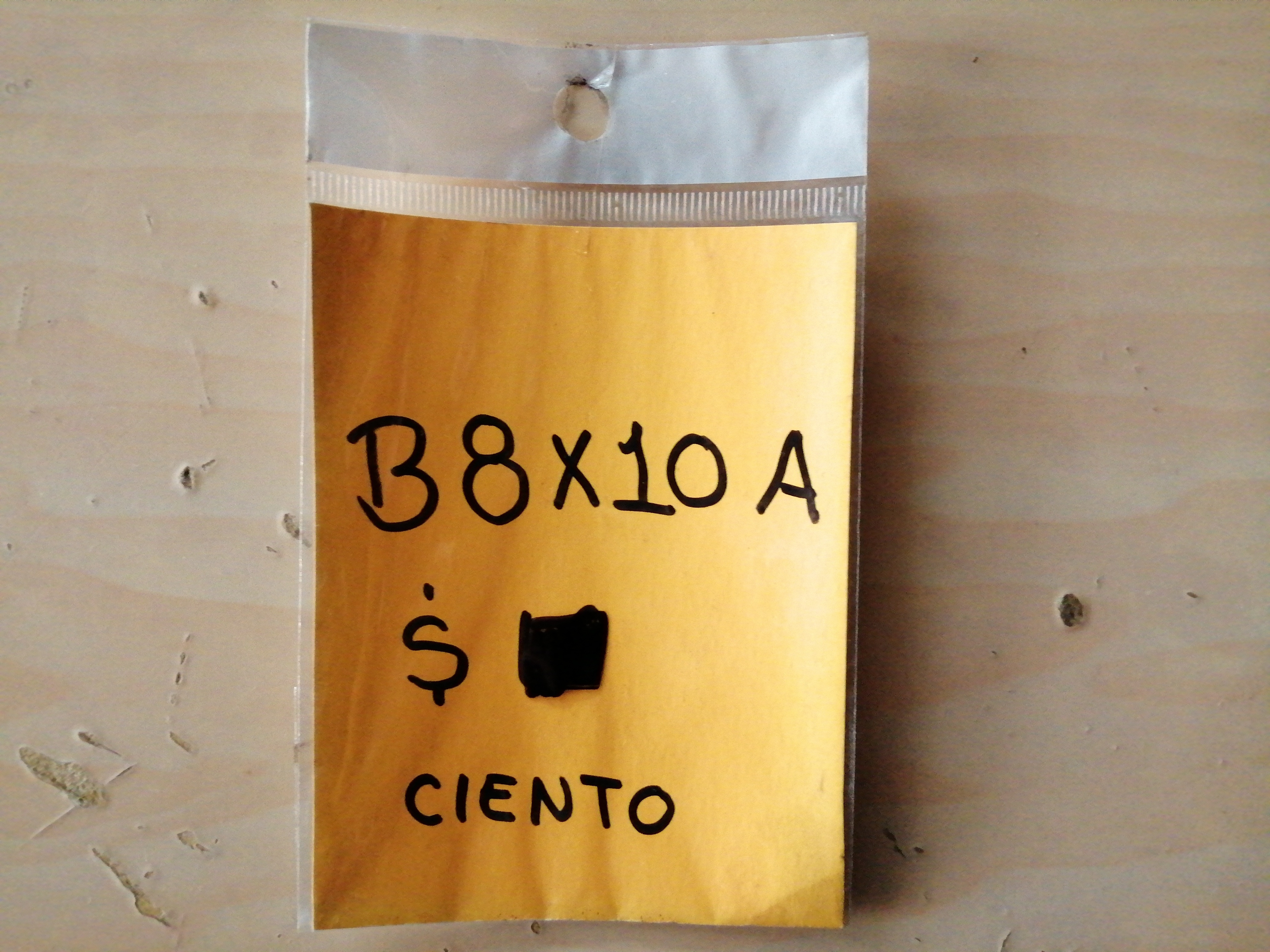 8X10CIENBOLSA DE CELOFAN 8X10 27009