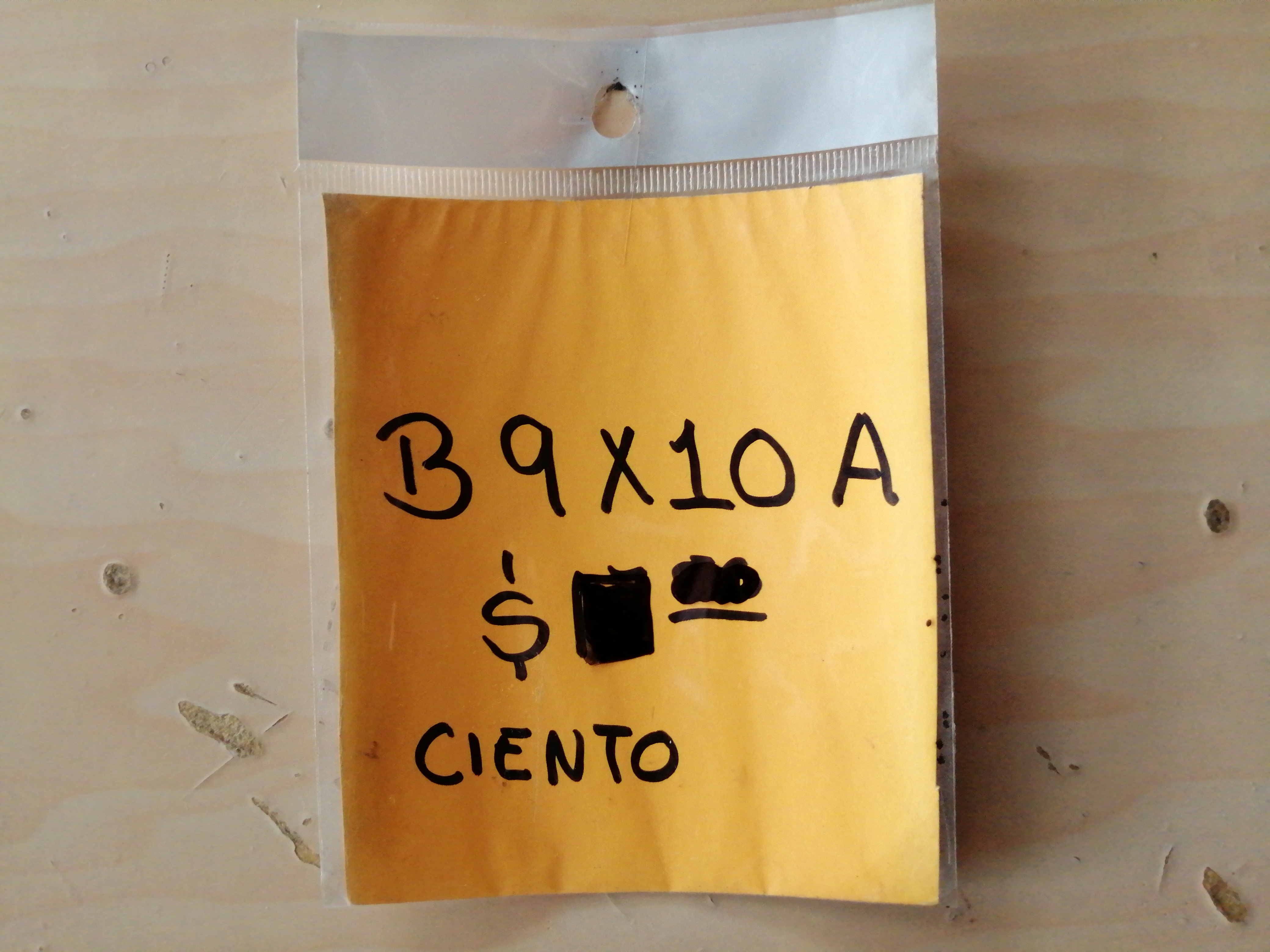 100 BOLSA DE CELOFAN 9X10