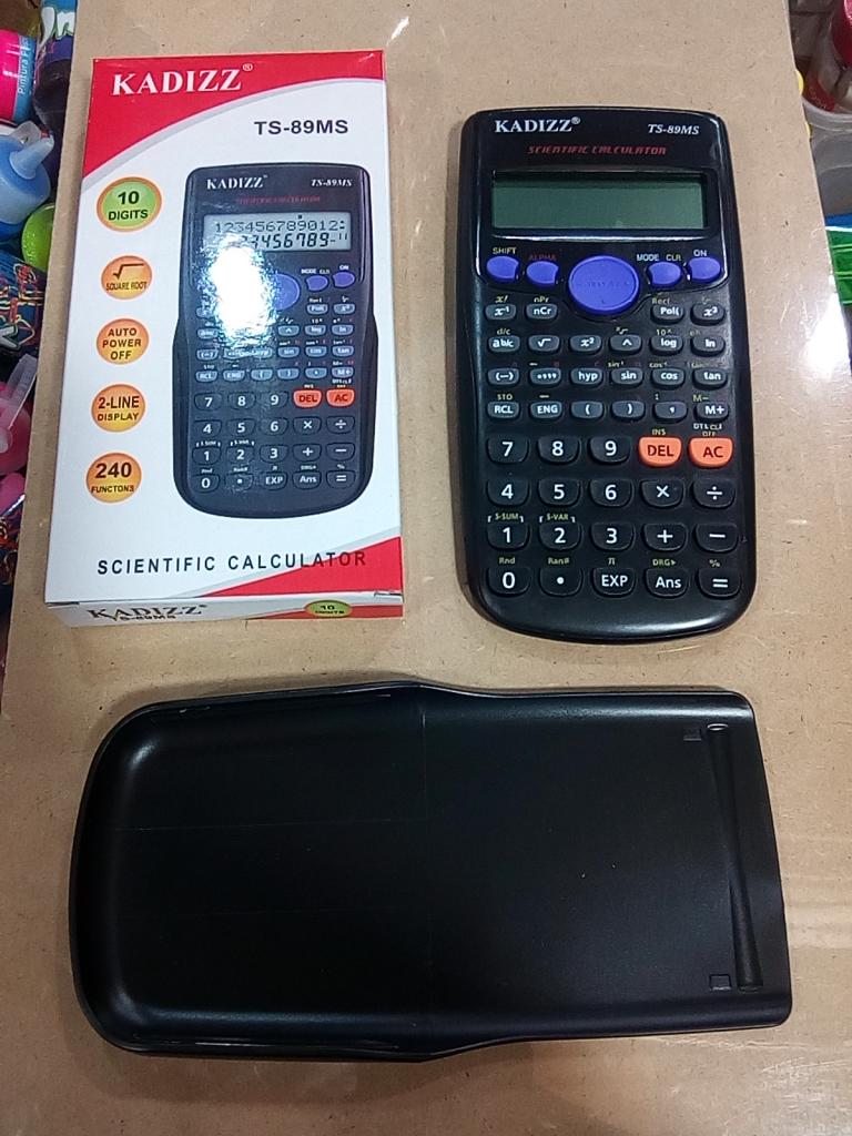 TS89MS CIENTIFICA 240 FUNCIONES MARCA KADIZ