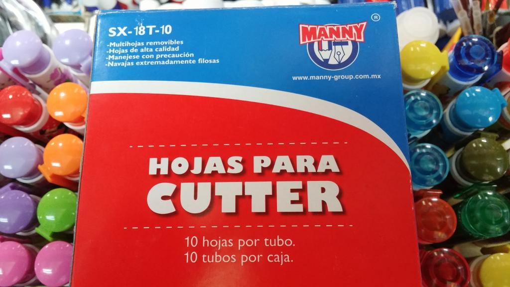 100 NAVAJAS PARA CUTER GRANDE MANY 