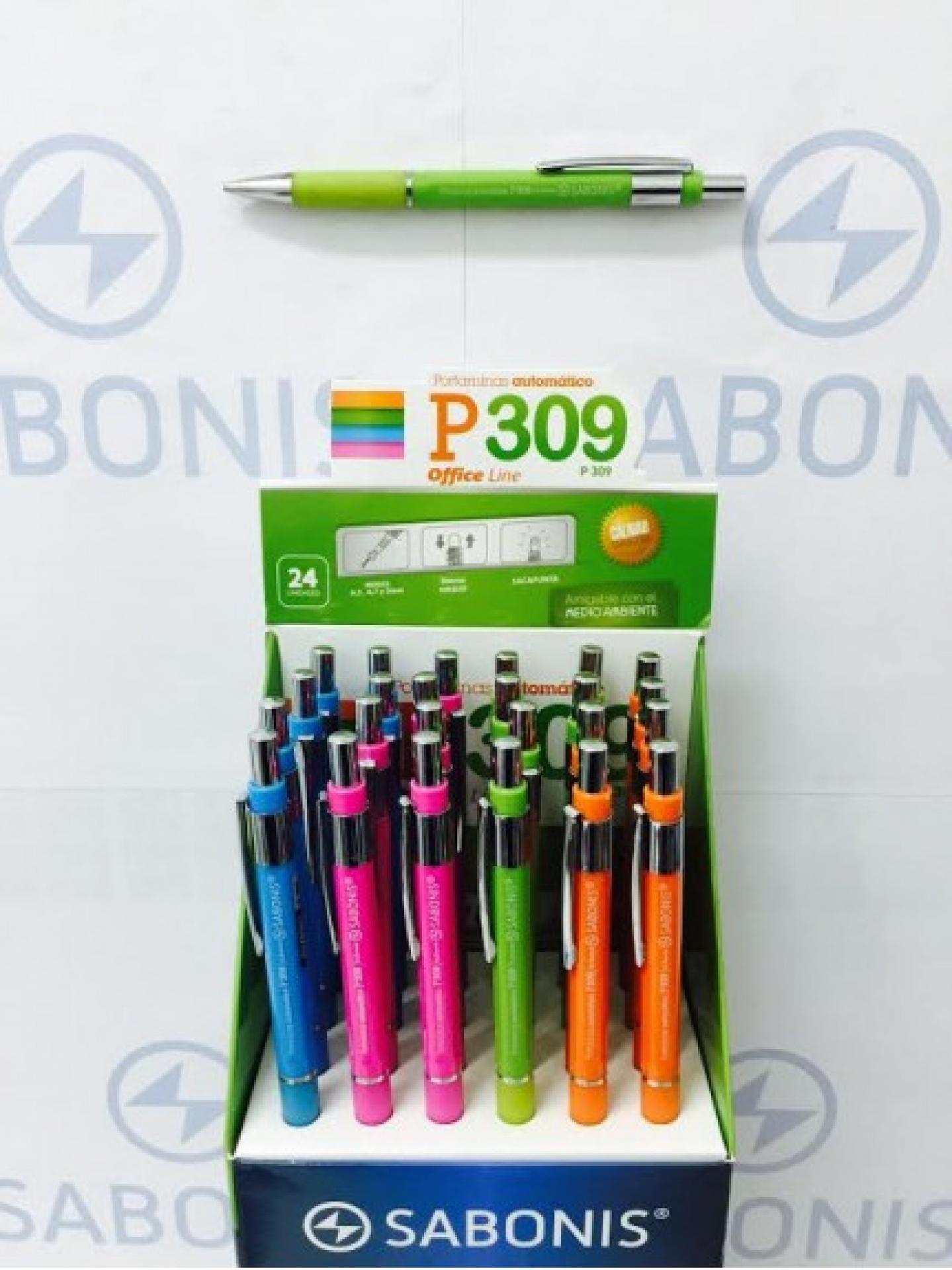 P309 PORTAMINA LAPICERO 0.5 Y 0.7 MM CAJA CON 24