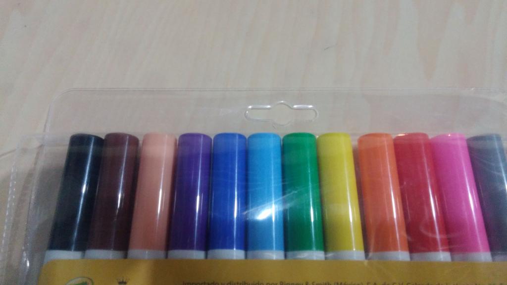 12 PLUMIN GRUESO LAVABLE 35019