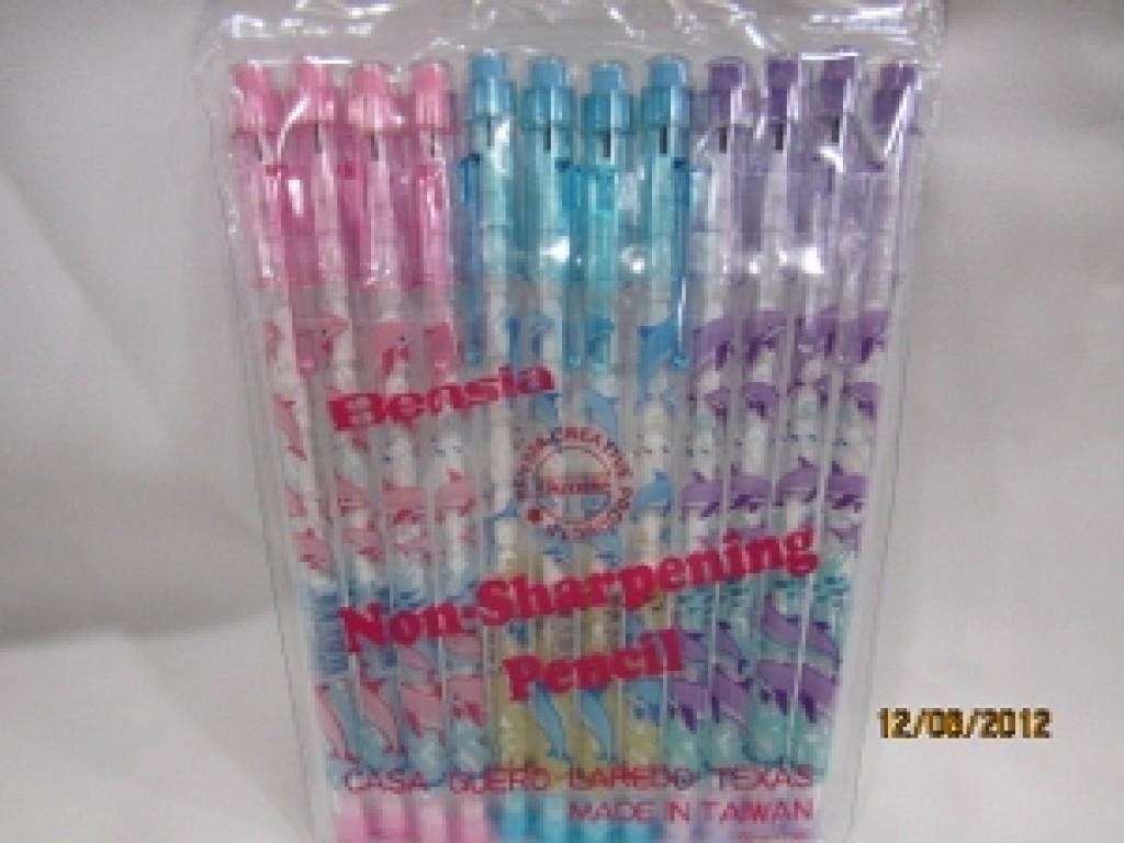 BOLSA CON 12 LAPIZ BENSIA PUNTAS INTERCAMBIABLES.