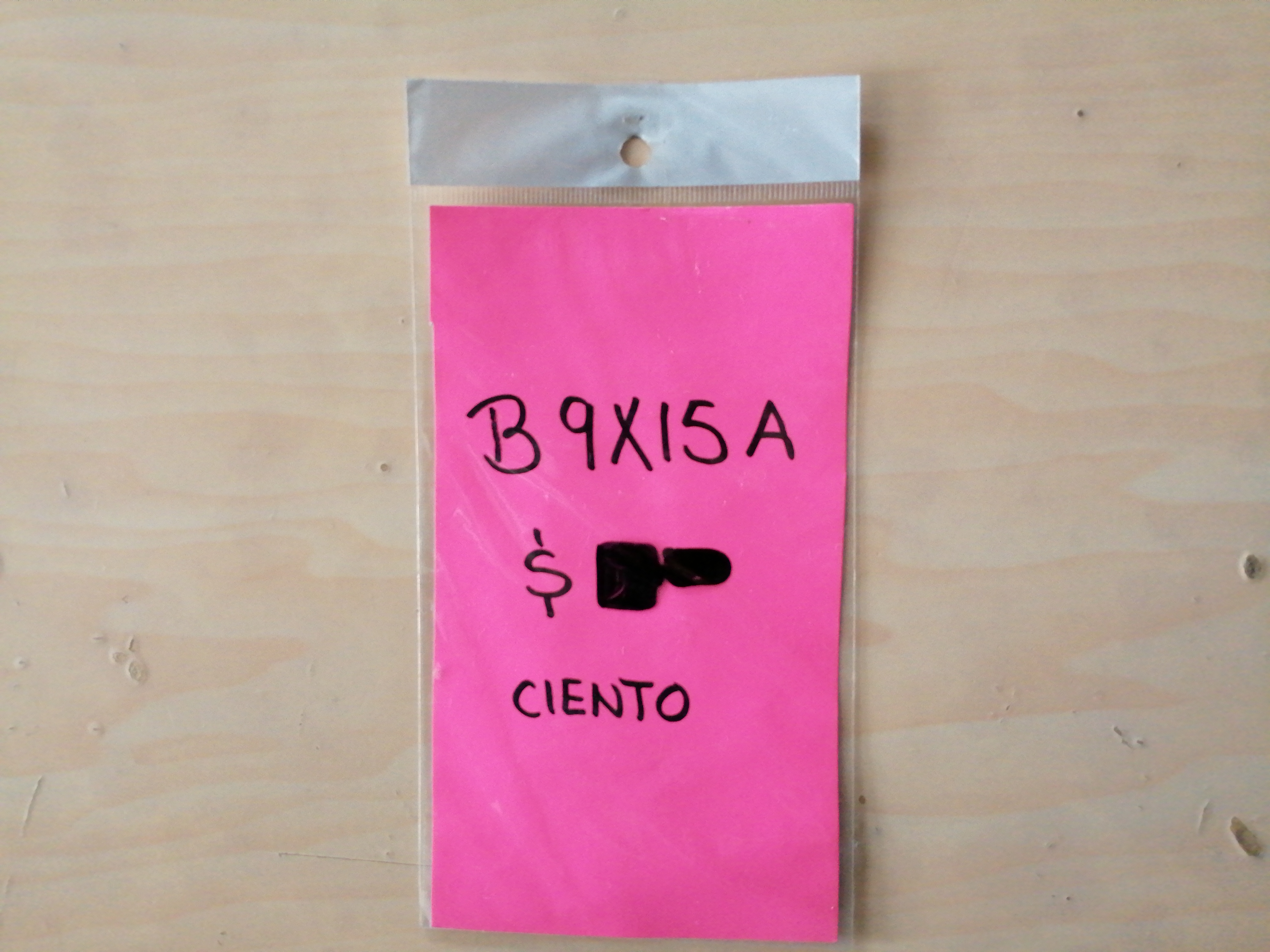 9X15CIENBOLSA DE CELOFAN 9X15 27020