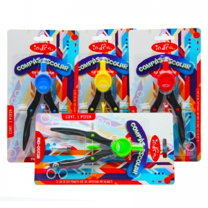 IND0013ACOMPASPLÁSTICO IND0013A MÍNIMO 12 PIEZAS 01059 $17.50