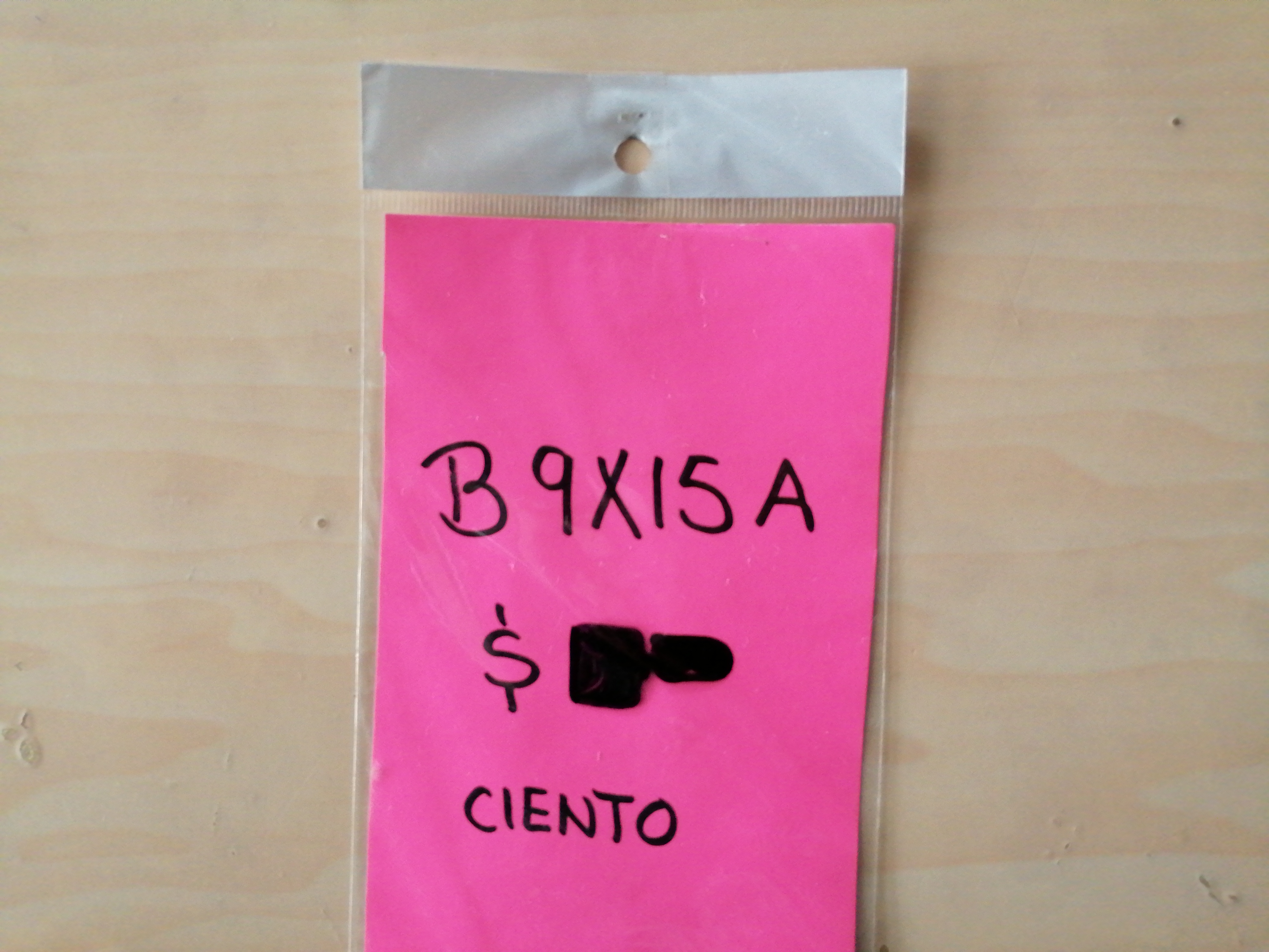 9X15CIENBOLSA DE CELOFAN 9X15 27020