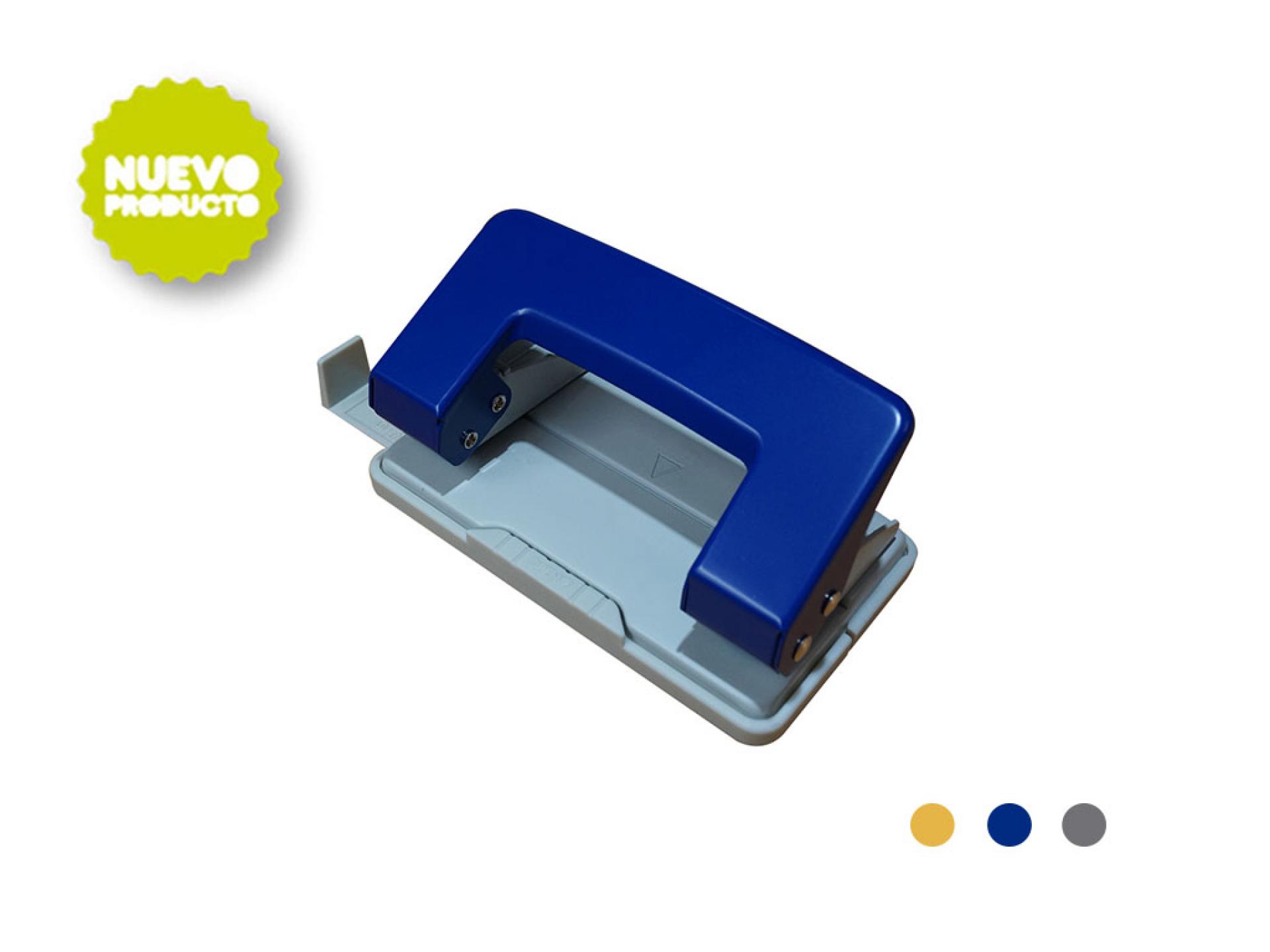 MP210 PERFORADORA DE METAL 2 HOYOS CON REGLA AJUSTABLE