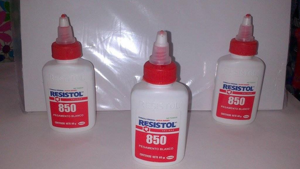 12 RESISTOL 850 DE 60 ML.