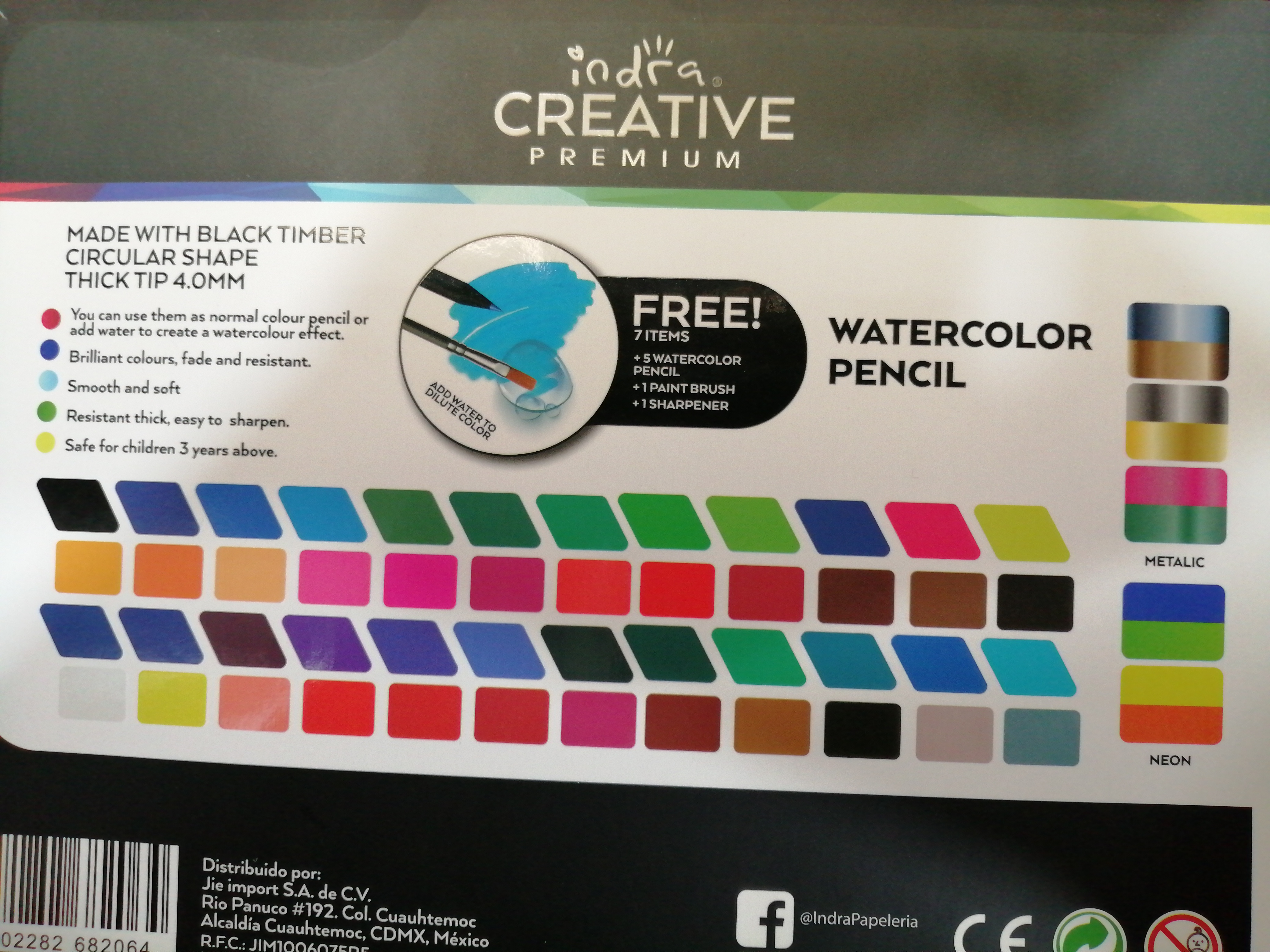 IND0356C COLOR ACUAREABLE48+5 COLOR CREATIVE $400.00