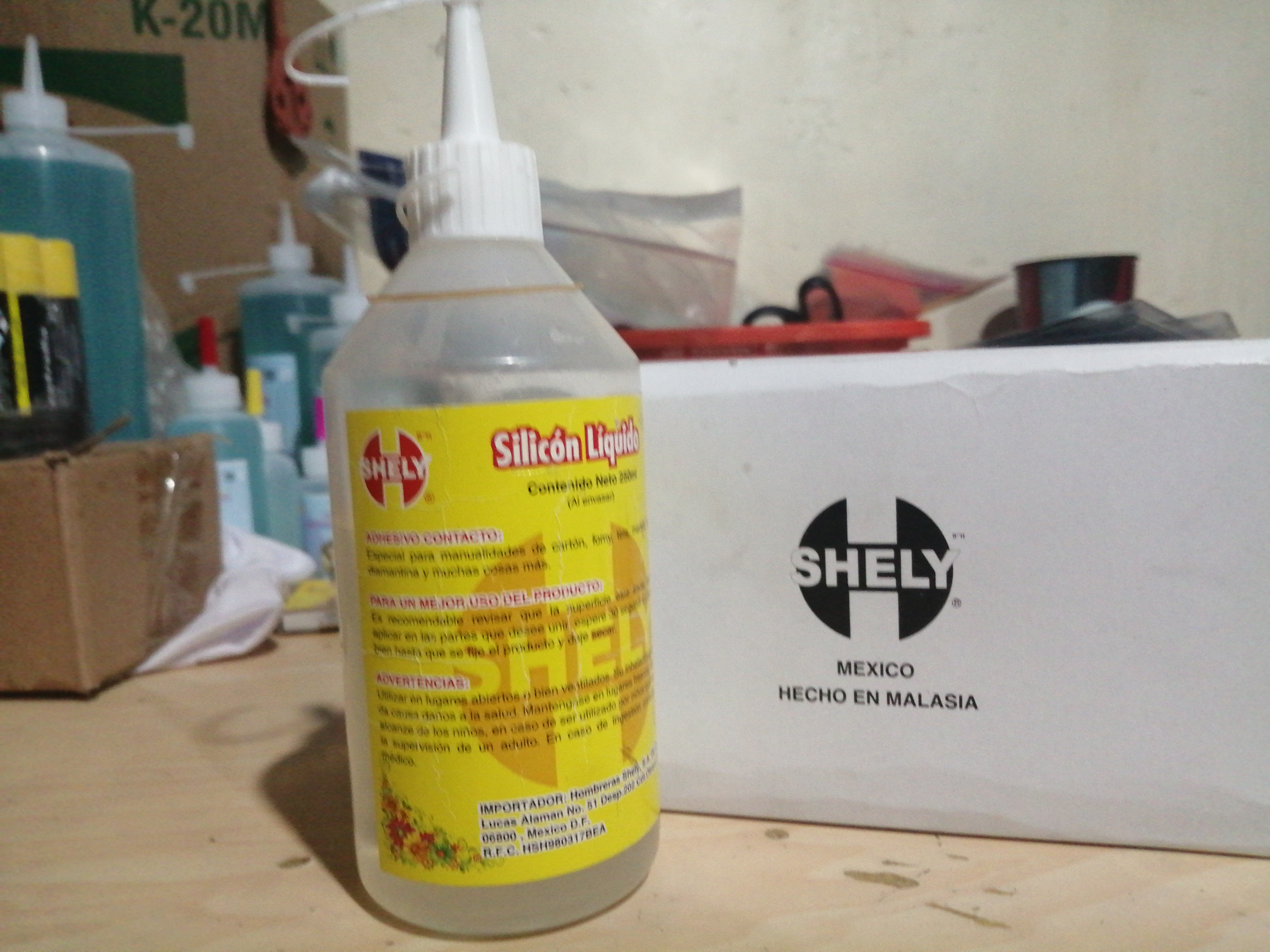 SILICON 250ML SHELY 40004 $50.00