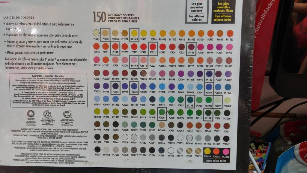 150 COLORES PRISMACOLOR PREMIER PROFESIONAL