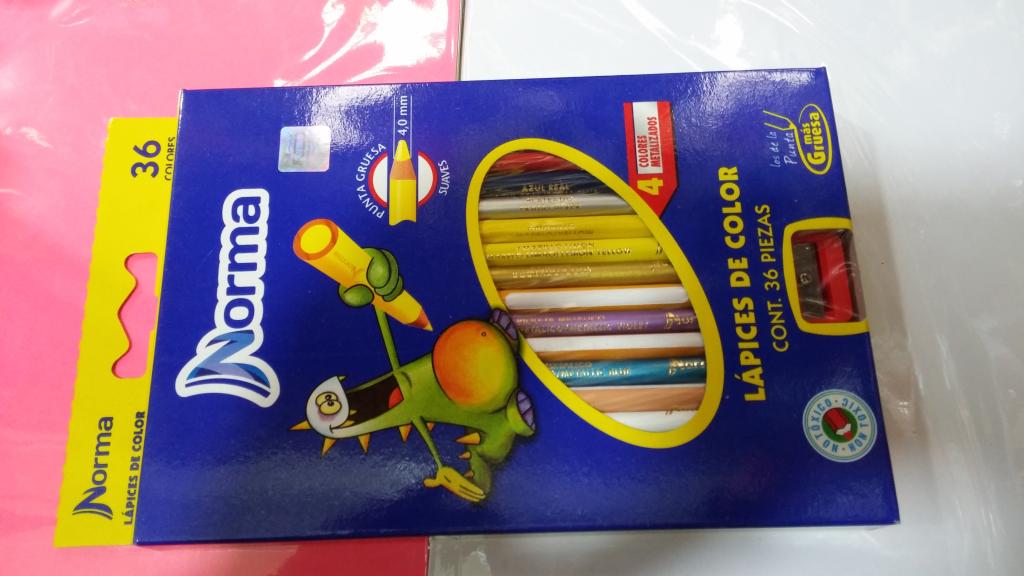 36 COLORES NORMA