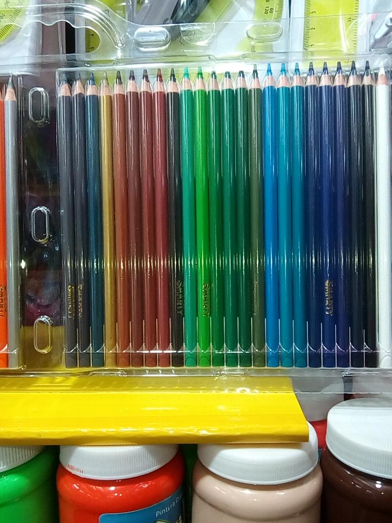 SET 48 COLORES SMARTY MINA GRUESA DE 4 MM.