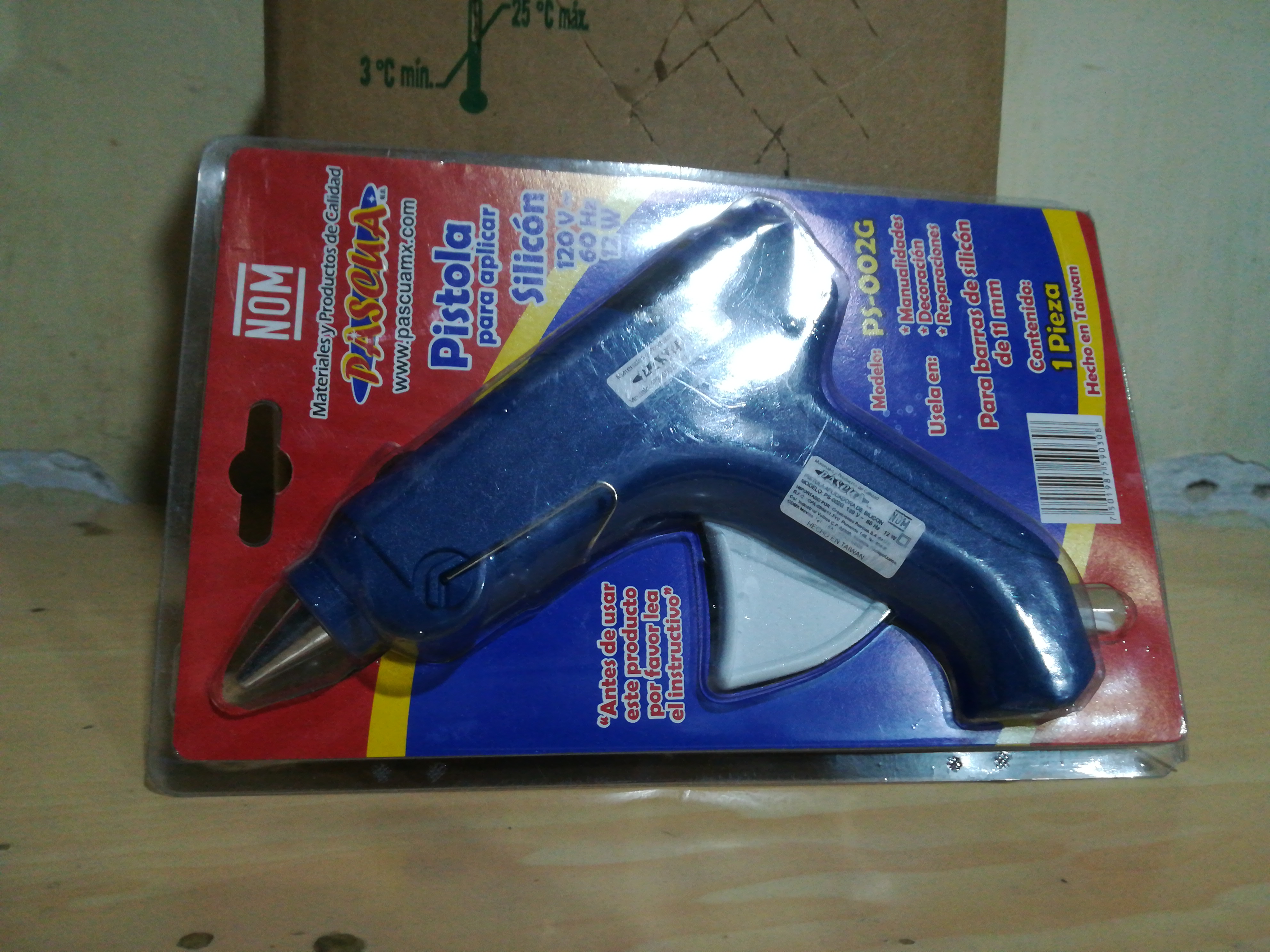 PISTOLA GRANDE PARA SILICÓN GRUESO PISTOLA MARCA PASCUA.
