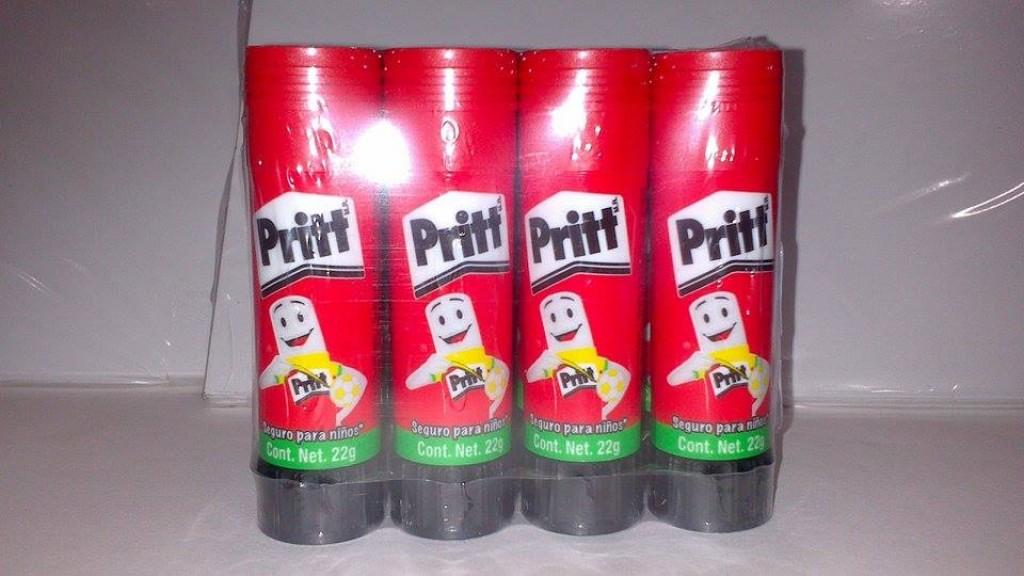 SET 12 ADESIVO PRITT MEDIANO 22 GRAMOS.
