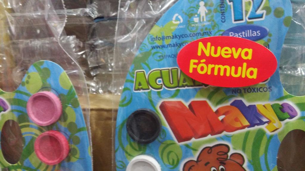 ACUARELAS CON 12 COLORES MAKYCO 38004