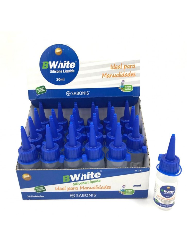 SL280 CAJA CON 24 SILICON DE 30 ML