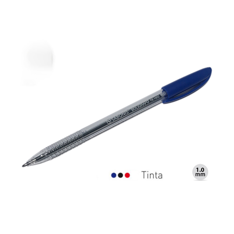 FB1002 BOTE CON 50 PLUMAS TINTA N, A, R.