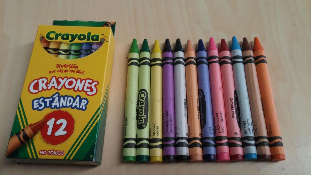 CRAYON DE 12 ESTANDAR 35005 $35.00 