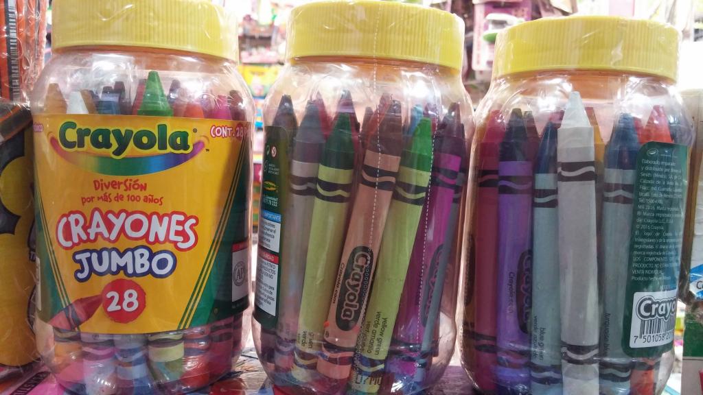 BOTE CRAYON JUMBO CON 28