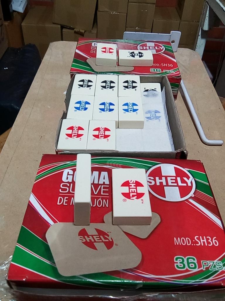 40094 SH36 CAJA CON 36 GOMAS SHELY