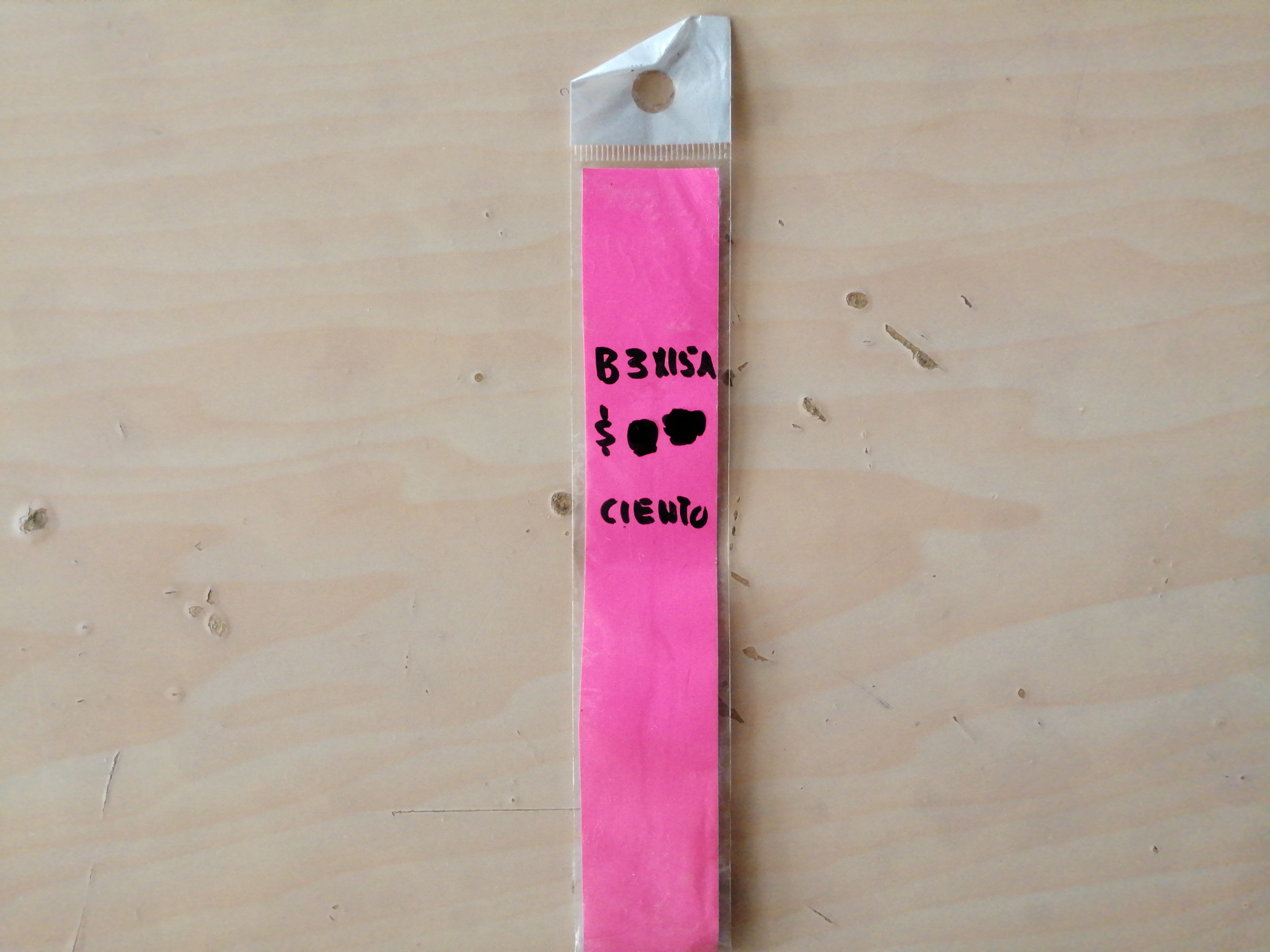 3X15CIENBOLSA DE CELOFAN 3x15 27014 $15.00