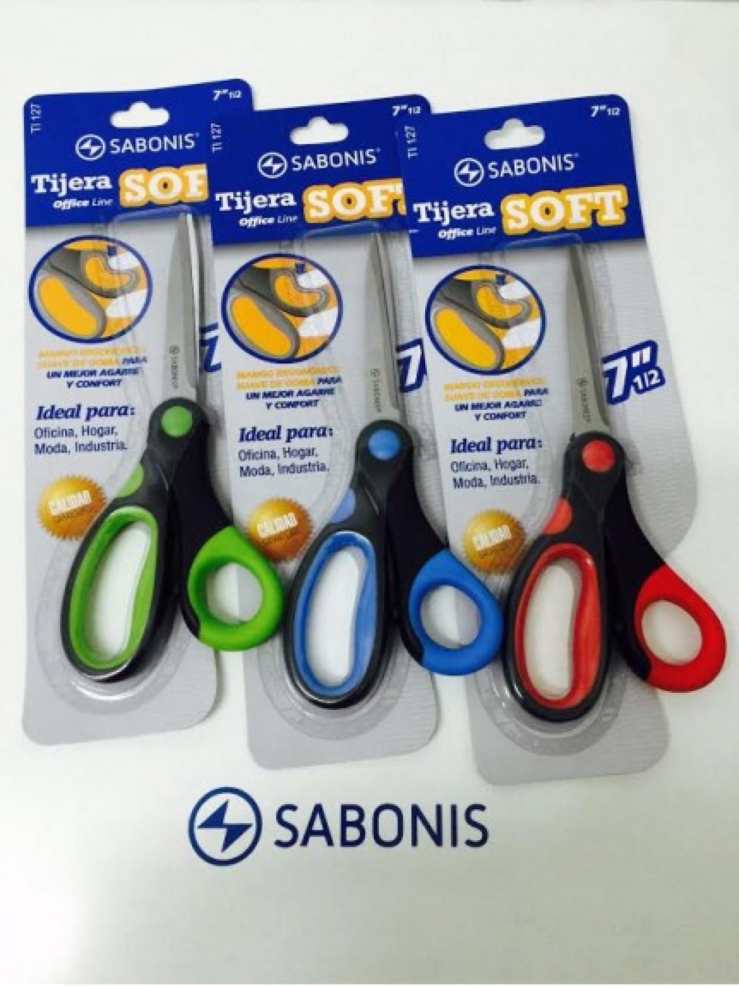 TI-127 TIJERA DE METAL 7“ PULGADAS MARCA SABONIS